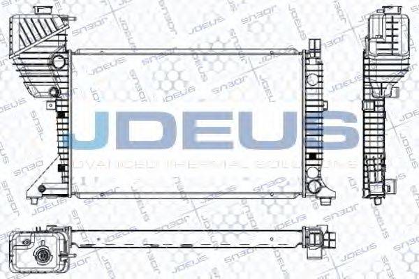 JDEUS RA0170840 Радіатор, охолодження двигуна