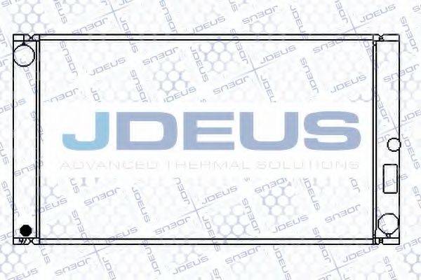 JDEUS 005M23 Радіатор, охолодження двигуна