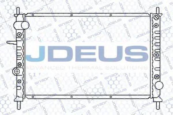 JDEUS 011M59 Радіатор, охолодження двигуна