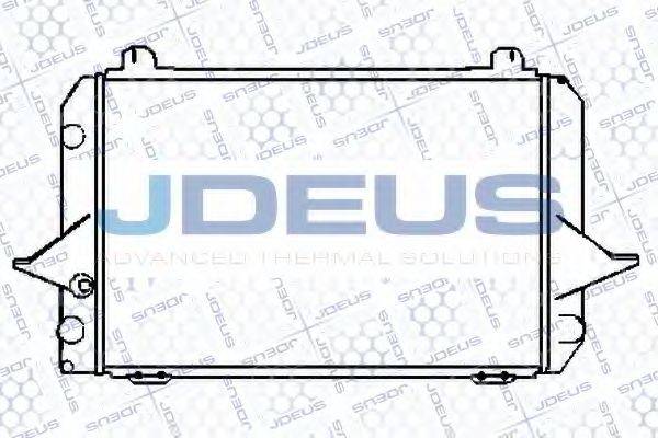 JDEUS 012V03 Радіатор, охолодження двигуна