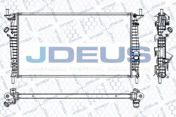 JDEUS RA0121140 Радіатор, охолодження двигуна