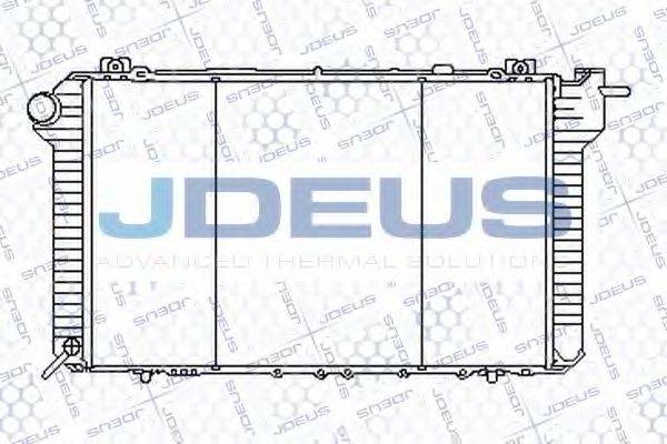 JDEUS 019B16 Радіатор, охолодження двигуна