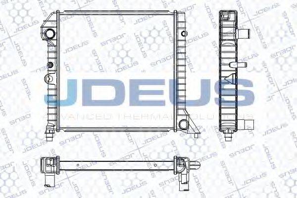 JDEUS RA0310141 Радіатор, охолодження двигуна