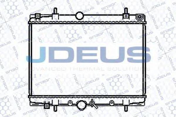 JDEUS 021M43 Радіатор, охолодження двигуна