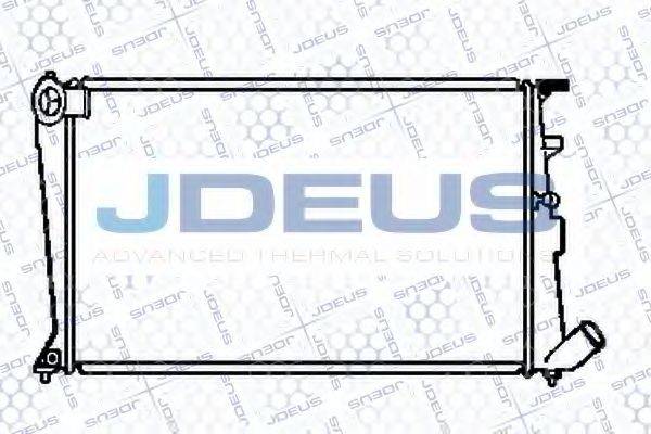 JDEUS 021V28 Радіатор, охолодження двигуна