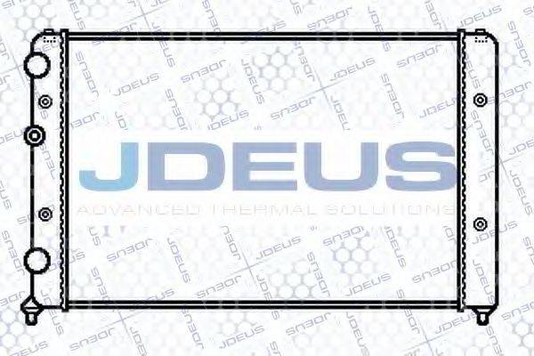 JDEUS 025M18 Радіатор, охолодження двигуна