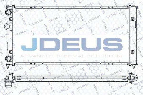 JDEUS 025M19 Радіатор, охолодження двигуна