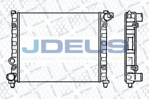 JDEUS 025V01 Радіатор, охолодження двигуна