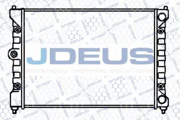 JDEUS 025V12 Радіатор, охолодження двигуна