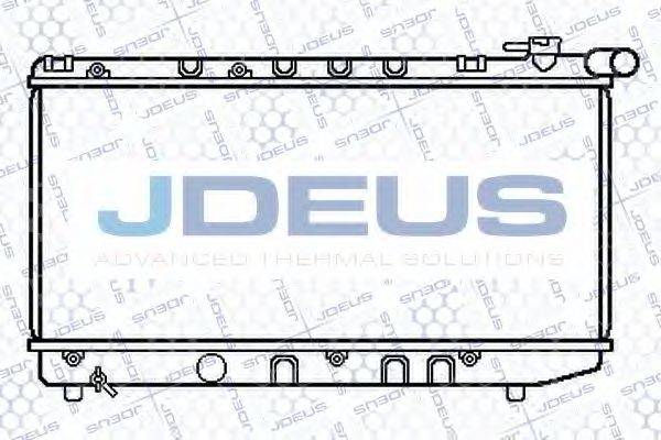 JDEUS 028N17 Радіатор, охолодження двигуна