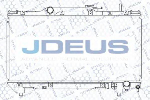 JDEUS 028N24 Радіатор, охолодження двигуна