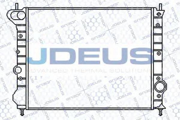 JDEUS 036M09 Радіатор, охолодження двигуна