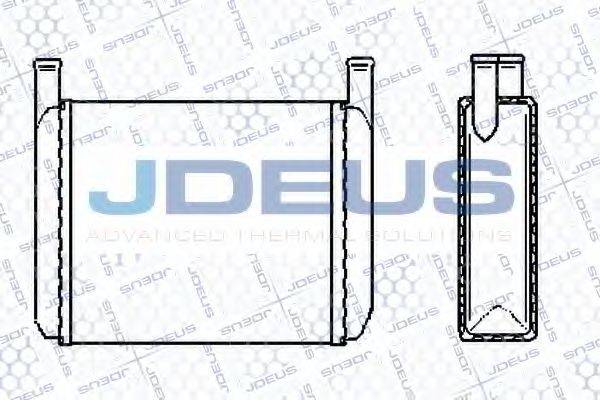 JDEUS 200V01 Теплообмінник, опалення салону