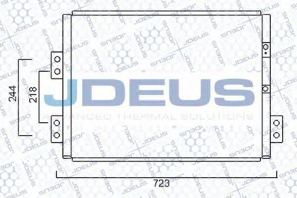 JDEUS 728M06 Конденсатор, кондиціонер