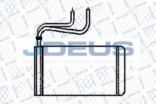 JDEUS 212M06 Теплообмінник, опалення салону