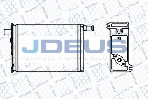 JDEUS 223V09 Теплообмінник, опалення салону