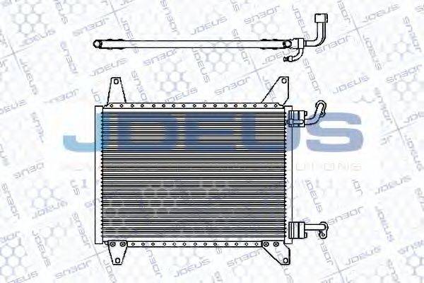 JDEUS 701M18 Конденсатор, кондиціонер