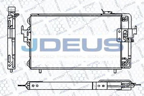 JDEUS 707B12 Конденсатор, кондиціонер