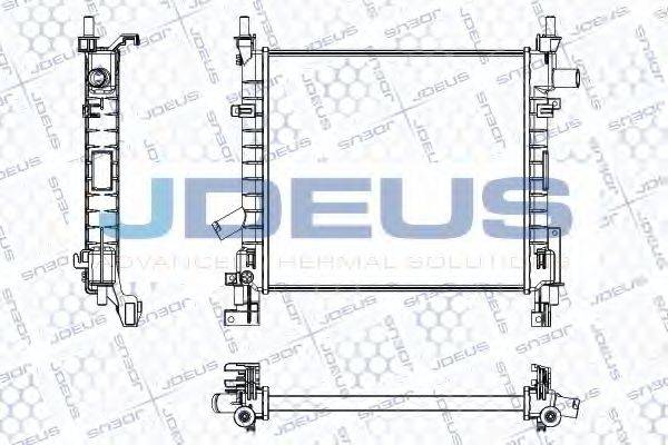 JDEUS RA0121190 Радіатор, охолодження двигуна