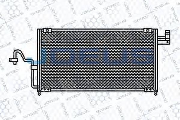 JDEUS 716M28 Конденсатор, кондиціонер