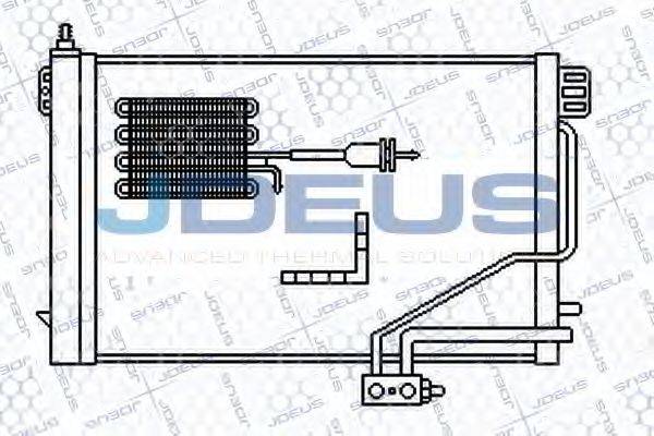 JDEUS 717M42 Конденсатор, кондиціонер