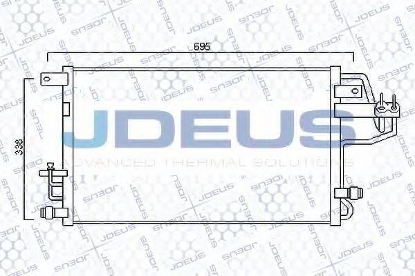 JDEUS 754M22 Конденсатор, кондиціонер