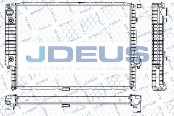 JDEUS RA0050060 Радіатор, охолодження двигуна