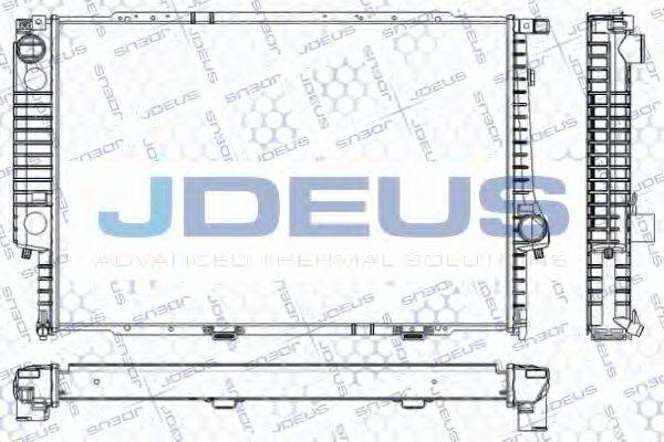 JDEUS RA0050080 Радіатор, охолодження двигуна