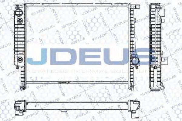 JDEUS RA0050170 Радіатор, охолодження двигуна