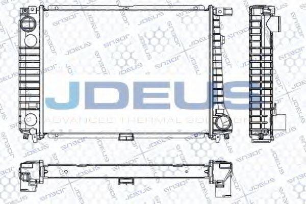 JDEUS RA0050350 Радіатор, охолодження двигуна