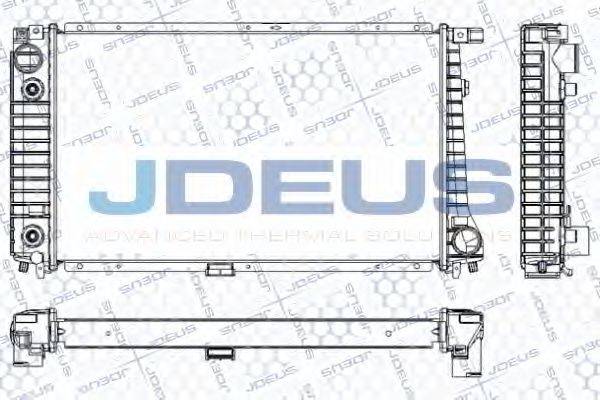 JDEUS RA0050380 Радіатор, охолодження двигуна