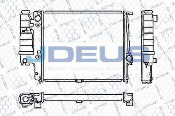 JDEUS RA0050390 Радіатор, охолодження двигуна