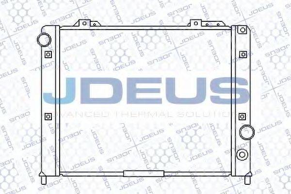 JDEUS 000M11 Радіатор, охолодження двигуна