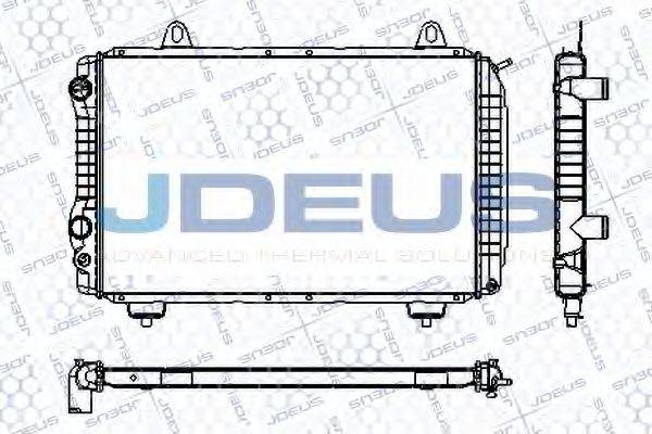 JDEUS RA0110101 Радіатор, охолодження двигуна