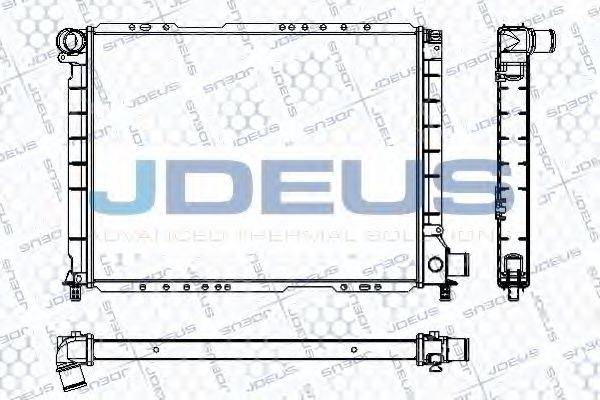 JDEUS RA0110290 Радіатор, охолодження двигуна