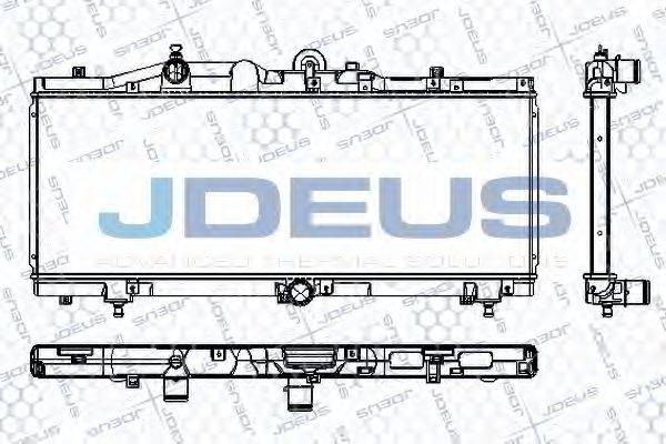 JDEUS RA0110460 Радіатор, охолодження двигуна