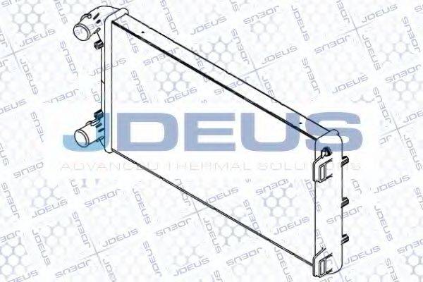 JDEUS RA0110730 Радіатор, охолодження двигуна