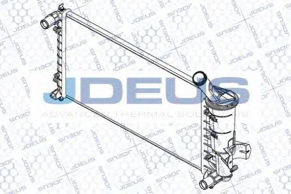 JDEUS RA0110970 Радіатор, охолодження двигуна