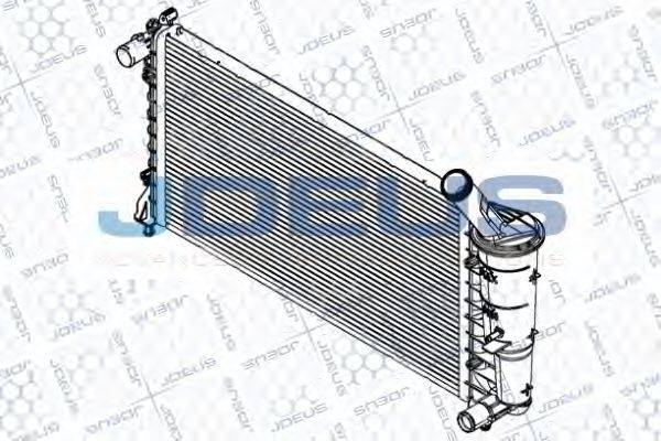 JDEUS RA0111020 Радіатор, охолодження двигуна