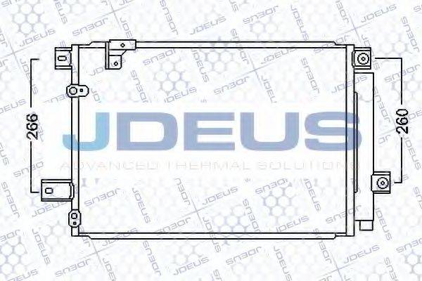 JDEUS 728M61 Конденсатор, кондиціонер