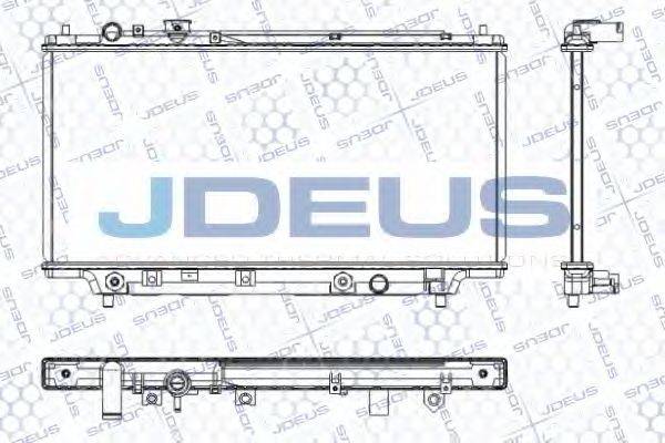 JDEUS RA0160151 Радіатор, охолодження двигуна