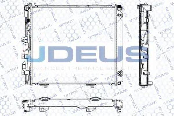 JDEUS RA0170200 Радіатор, охолодження двигуна