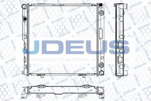 JDEUS RA0170230 Радіатор, охолодження двигуна