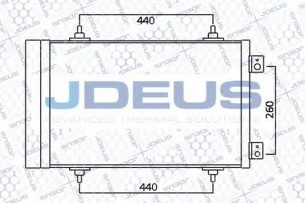 JDEUS 707M27 Конденсатор, кондиціонер