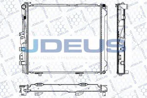 JDEUS RA0170540 Радіатор, охолодження двигуна