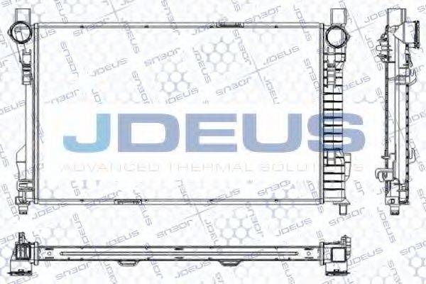 JDEUS RA0170570 Радіатор, охолодження двигуна