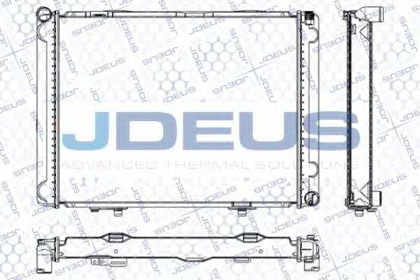 JDEUS RA0170610 Радіатор, охолодження двигуна