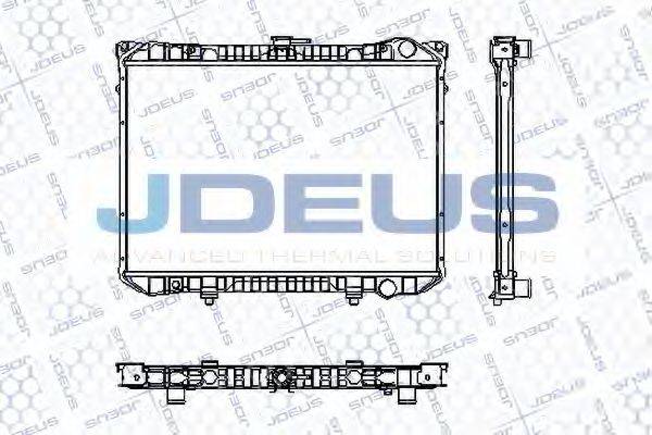 JDEUS RA0190150 Радіатор, охолодження двигуна