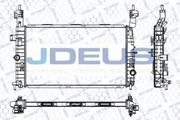 JDEUS RA0200920 Радіатор, охолодження двигуна