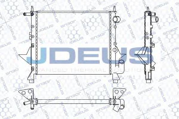 JDEUS RA0230440 Радіатор, охолодження двигуна